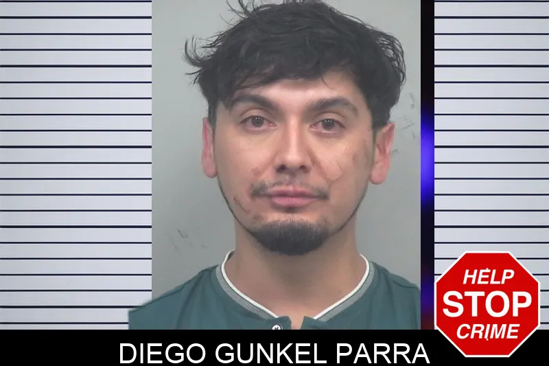 Diego Gunkel Parra mugshot