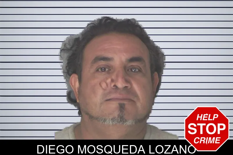 Diego Mosqueda Lozano mugshot