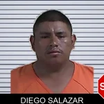 Diego Salazar mugshot