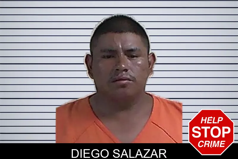 Diego Salazar mugshot