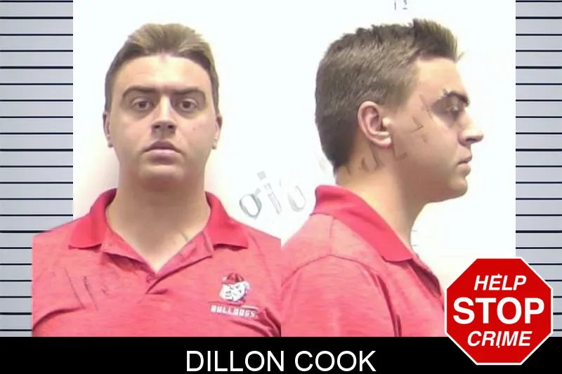 Dillon Cook mugshot