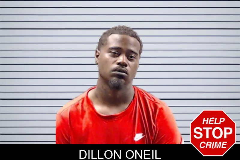 Dillon Oneil mugshot