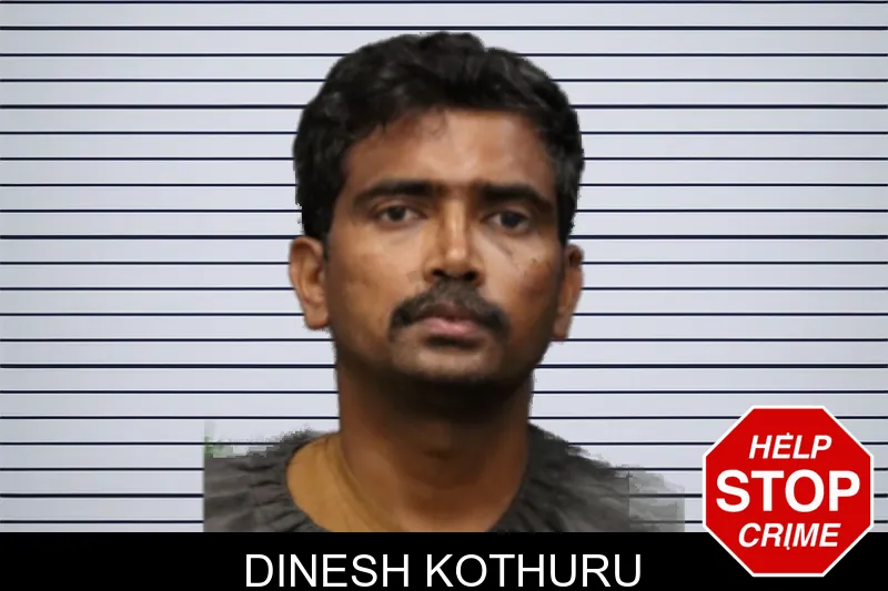Dinesh Kothuru mugshot