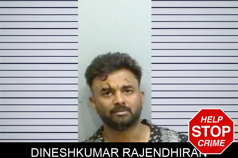 Dineshkumar Rajendhiran mugshot