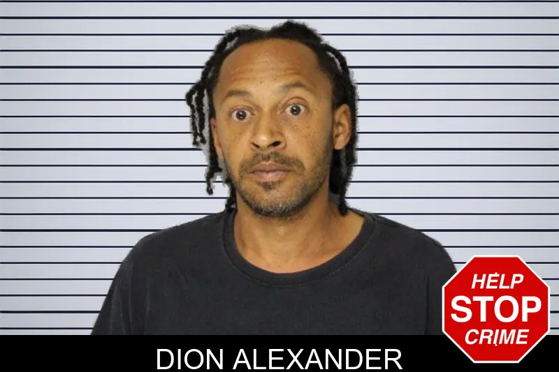 Dion Alexander mugshot