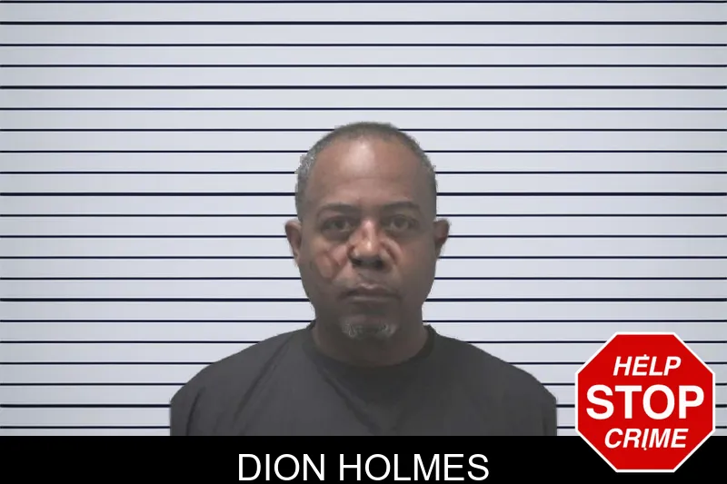 Dion Holmes mugshot