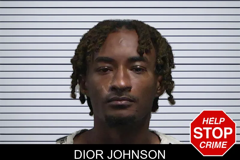 Dior Johnson mugshot