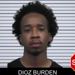 Dioz Burden mugshot