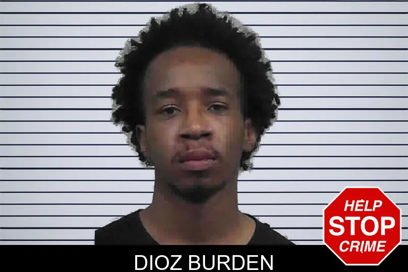 Dioz Burden mugshot
