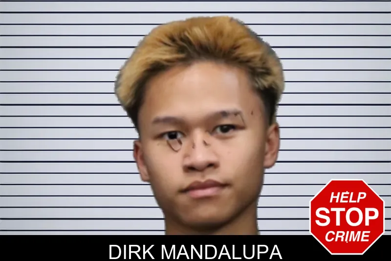 Dirk Mandalupa mugshot