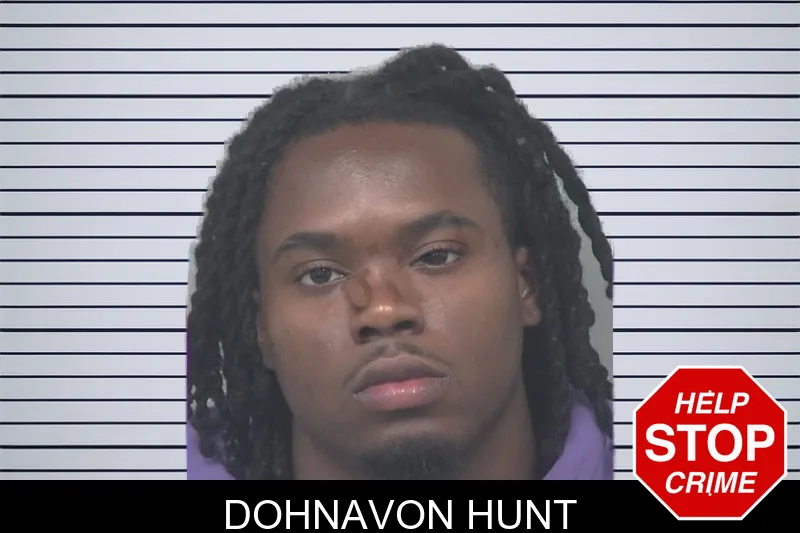 Dohnavon Hunt mugshot