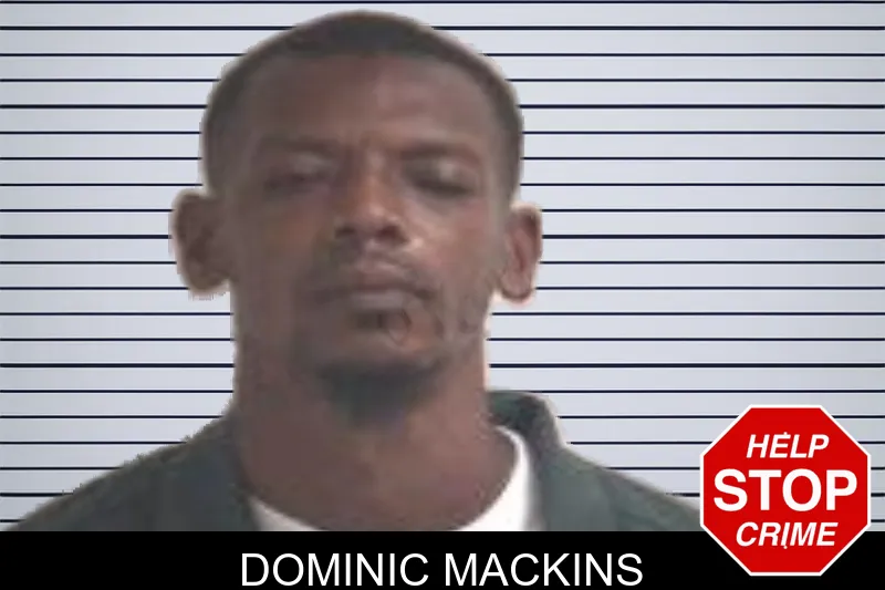 Dominic Mackins mugshot