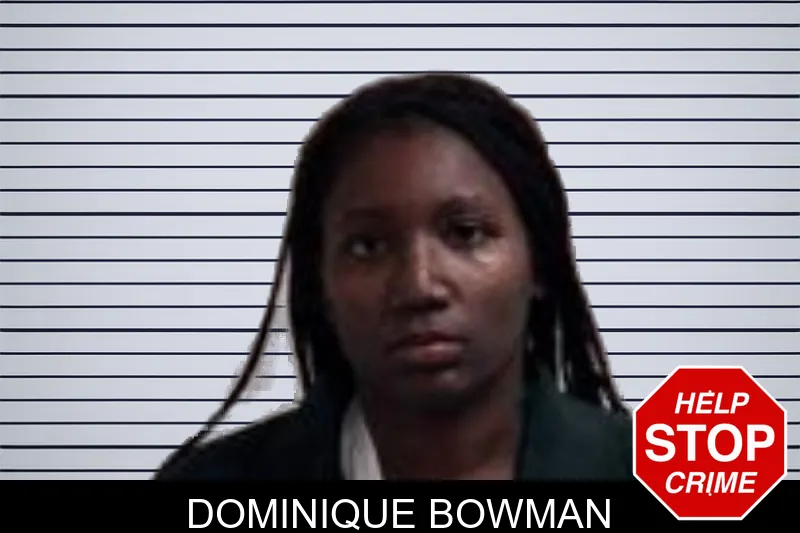 Dominique Bowman mugshot