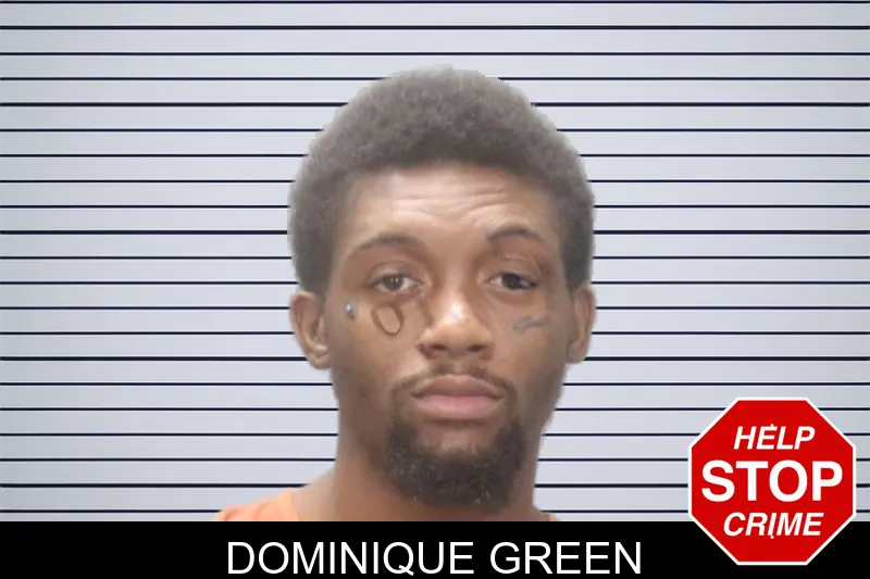 Dominique Green mugshot
