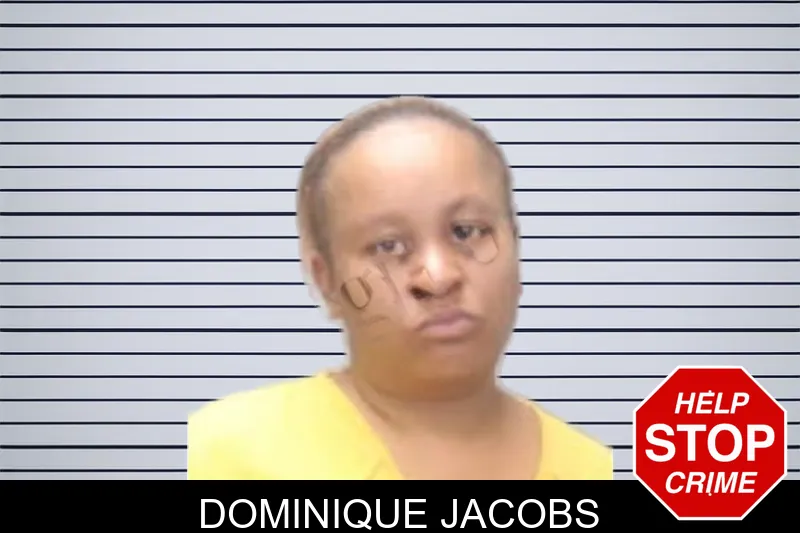 Dominique Jacobs mugshot