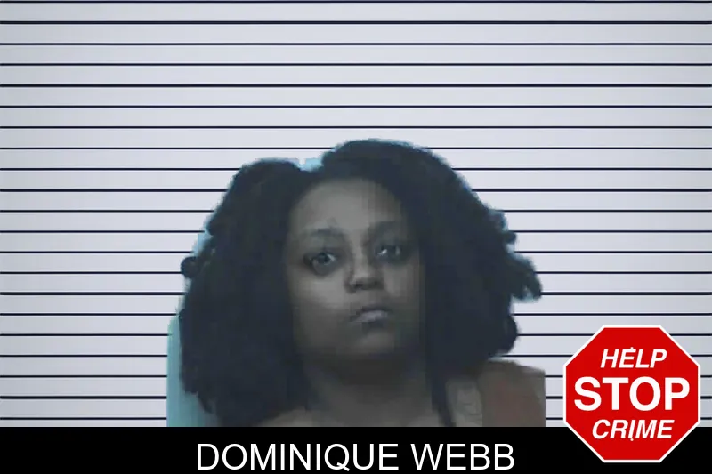Dominique Webb mugshot
