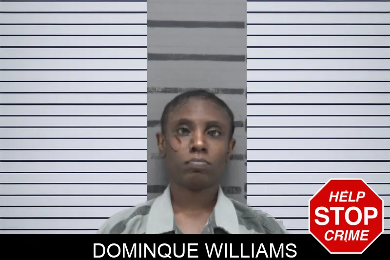 Dominque Williams mugshot