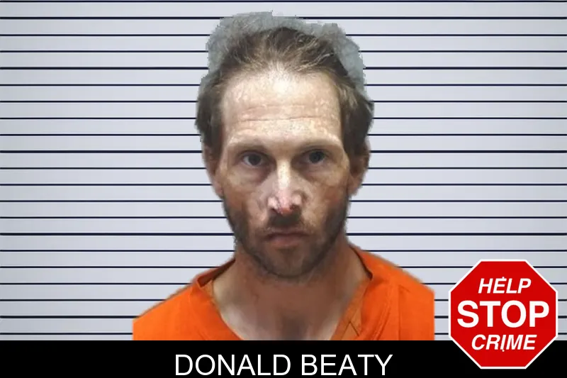 Donald Beaty mugshot