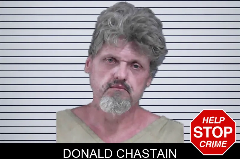 Donald Chastain mugshot