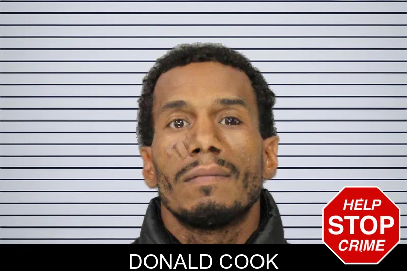 Donald Cook mugshot