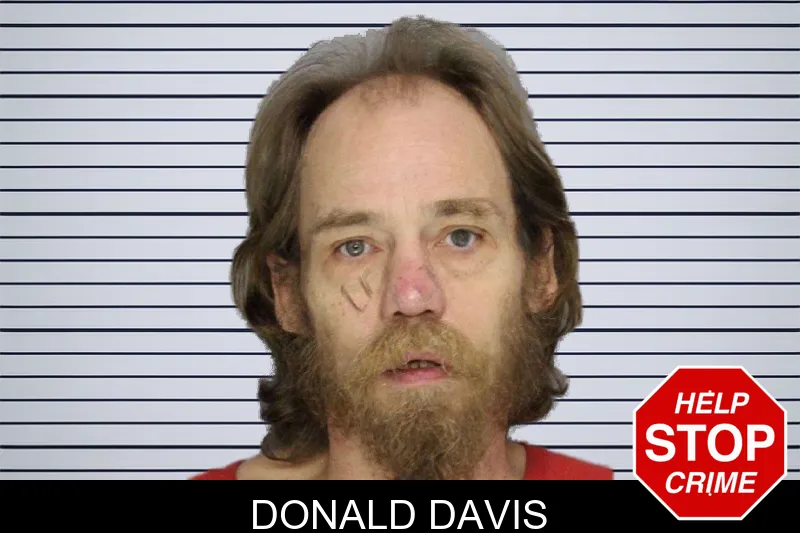 Donald Davis mugshot