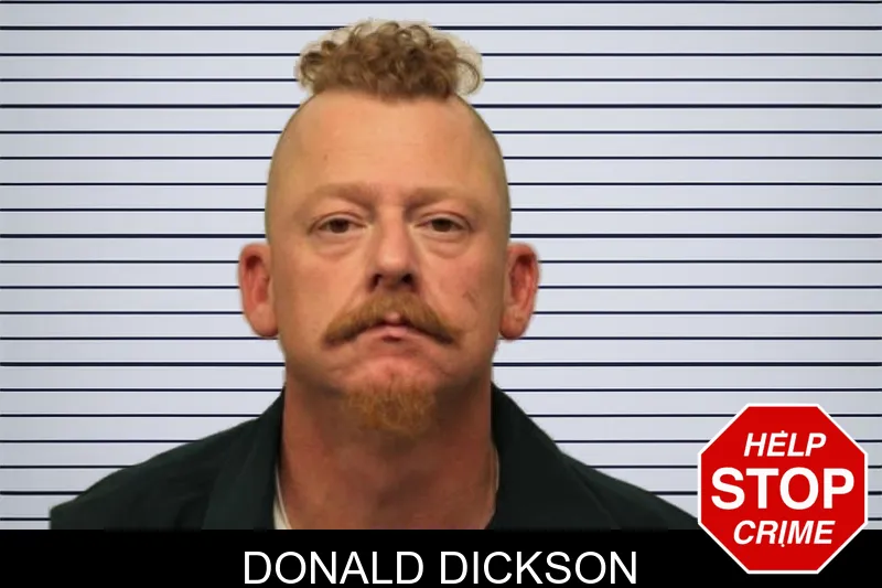 Donald Dickson mugshot