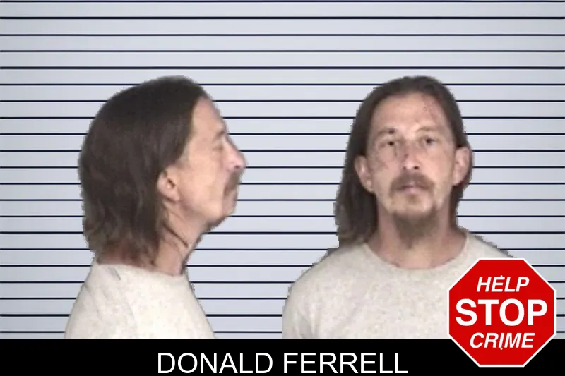 Donald Ferrell mugshot