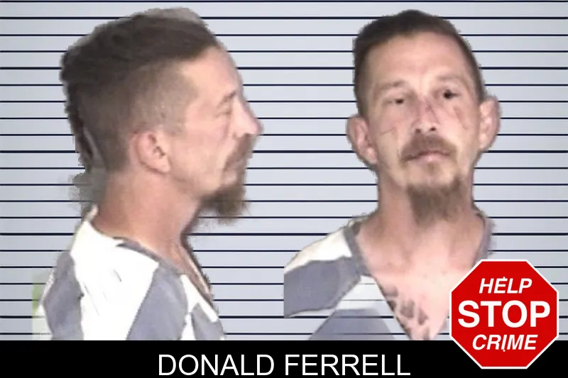 Donald Ferrell mugshot