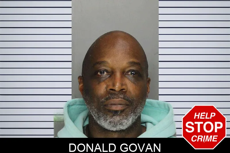 Donald Govan mugshot