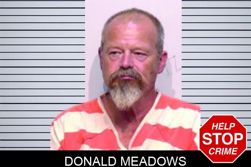 Donald Meadows mugshot