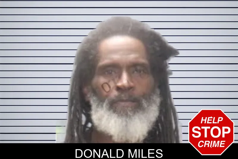 Donald Miles mugshot