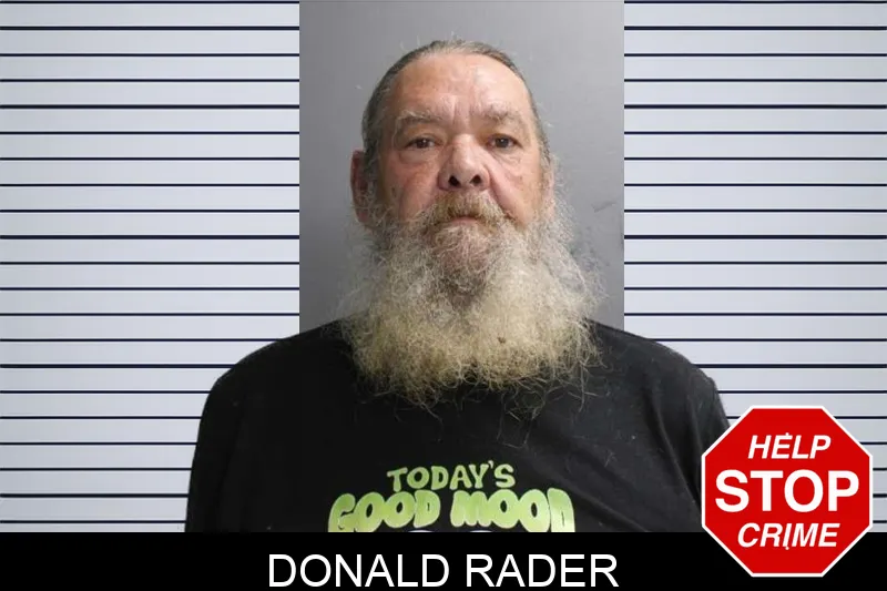 Donald Rader mugshot
