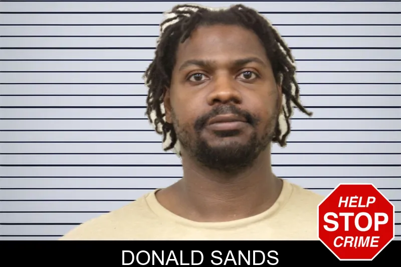 Donald Sands mugshot