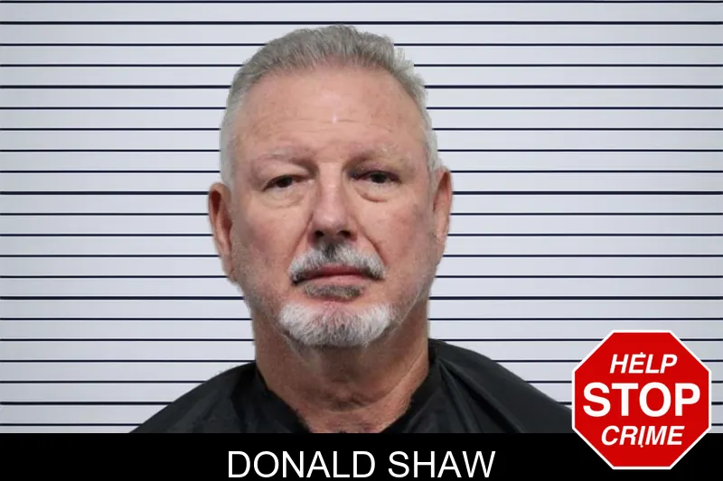 Donald Shaw mugshot