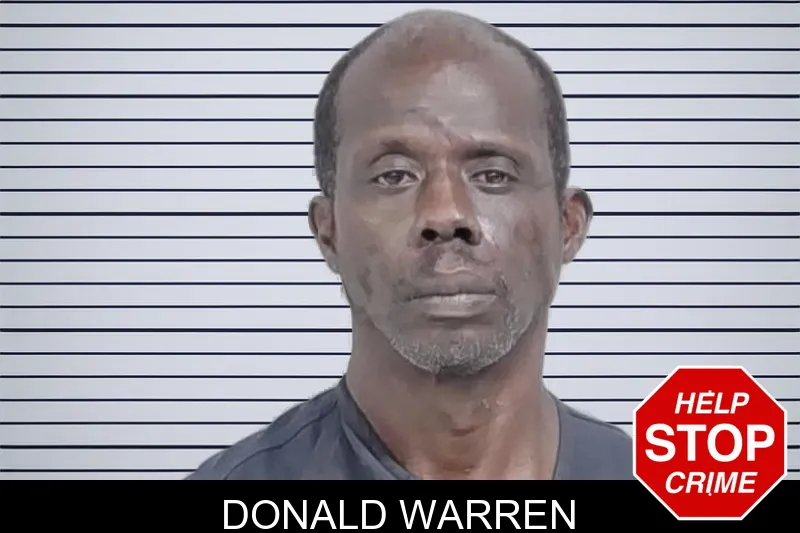 Donald Warren mugshot