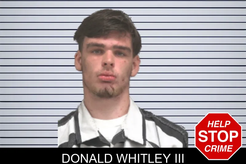 Donald Whitley III mugshot