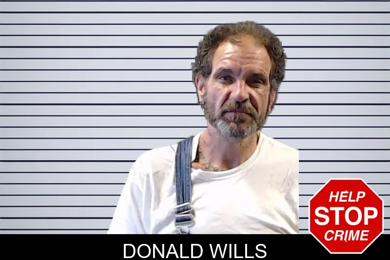 Donald Wills mugshot