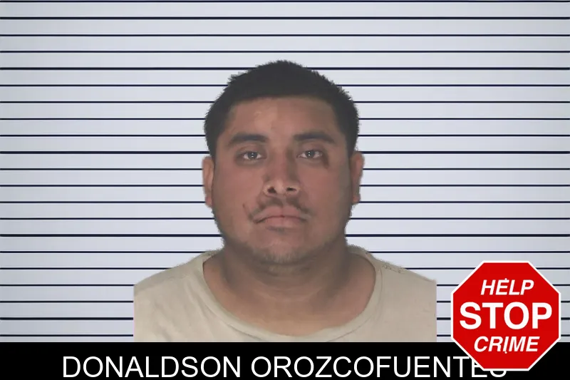Donaldson Orozcofuentes mugshot