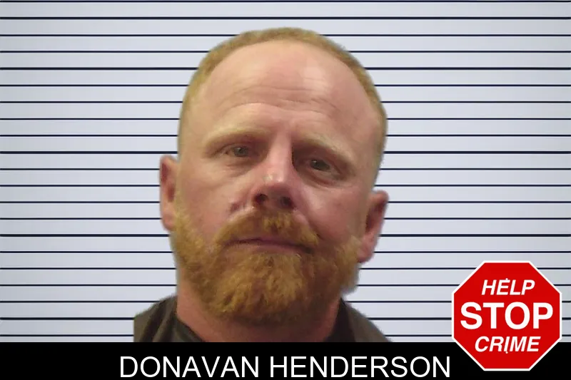 Donavan Henderson mugshot