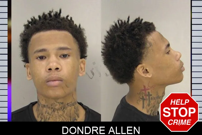 Dondre Allen mugshot