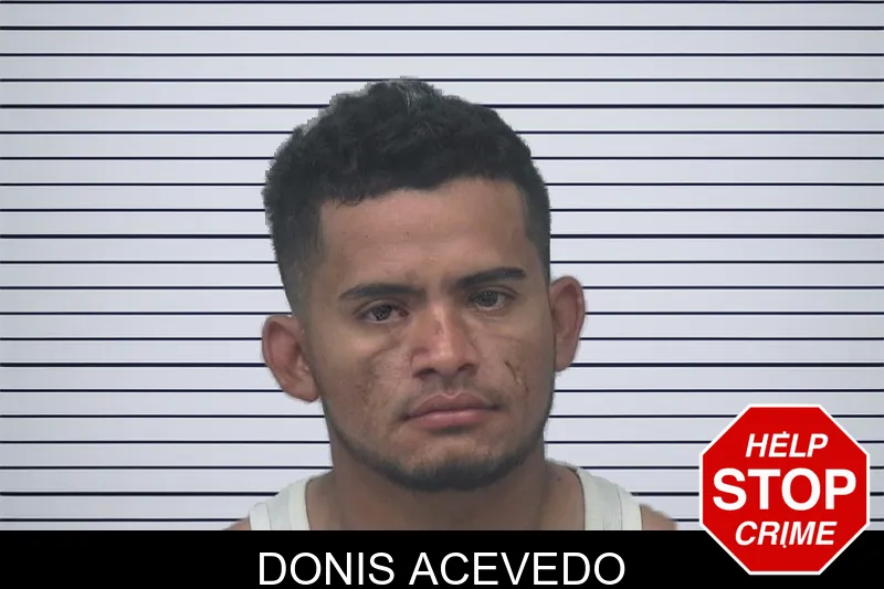 Donis Acevedo mugshot