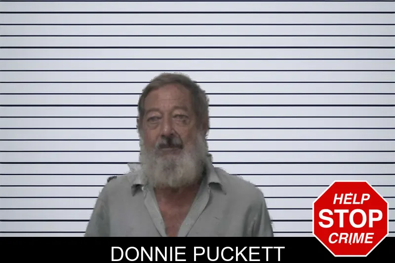 Donnie Puckett mugshot