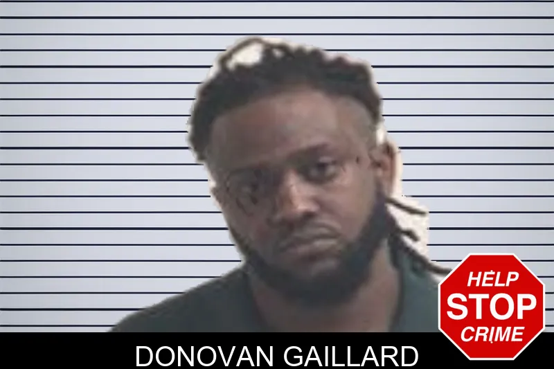 Donovan Gaillard mugshot
