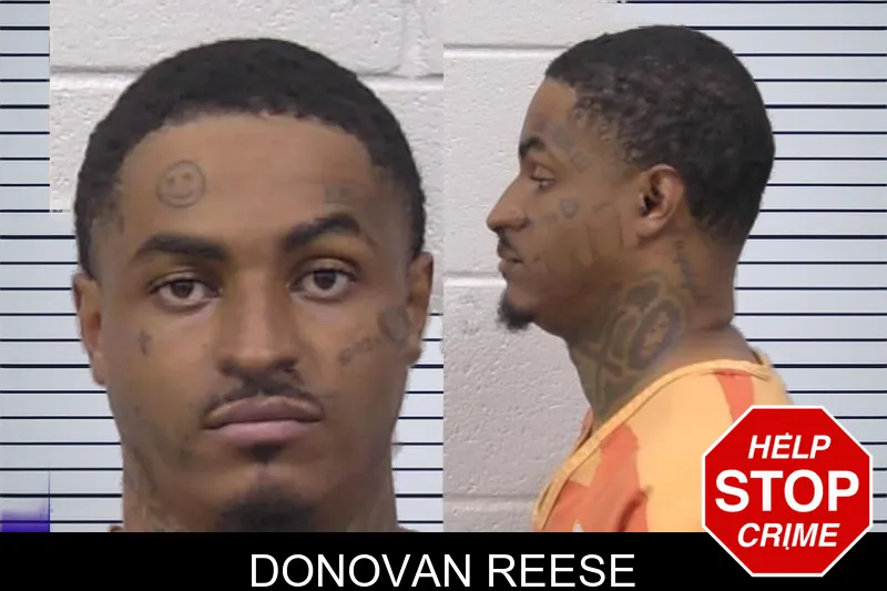 Donovan Reese mugshot