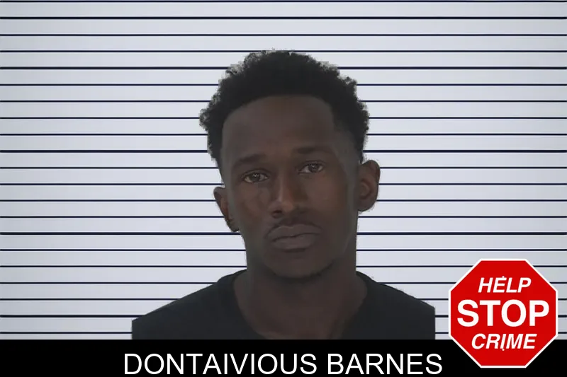 Dontaivious Barnes mugshot