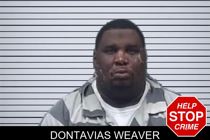 Dontavias Weaver mugshot