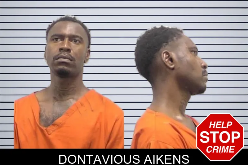 Dontavious Aikens mugshot
