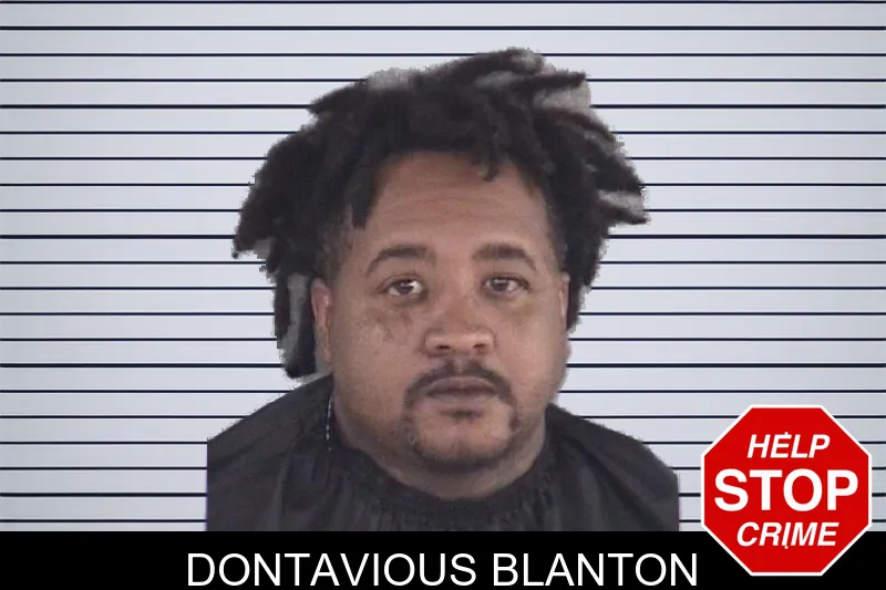 Dontavious Blanton mugshot