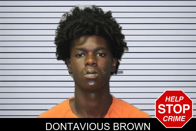 Dontavious Brown mugshot