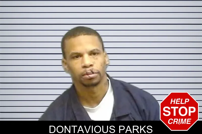 Dontavious Parks mugshot